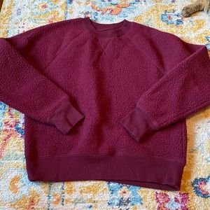 Everlane Renew Fleece Raglan Sweatshirt